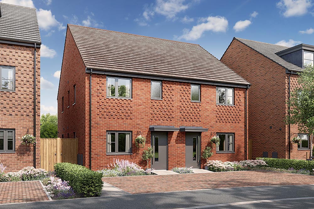 The Chestnut 3-bedrooms semi-detached home